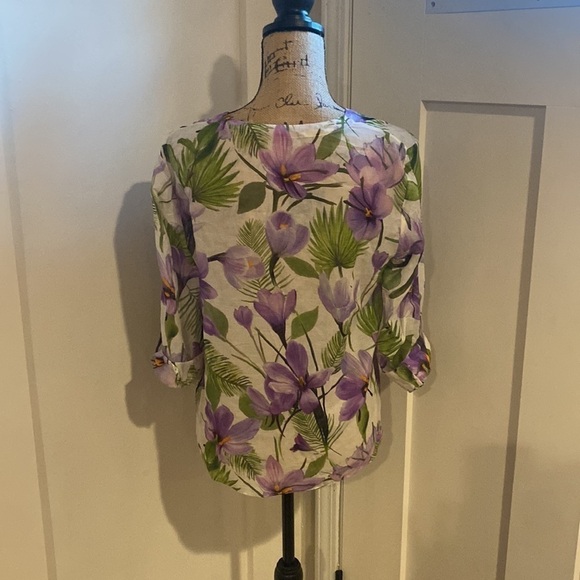 Petite Alice + Olivia Button Down Top Size Small - Picture 4 of 7